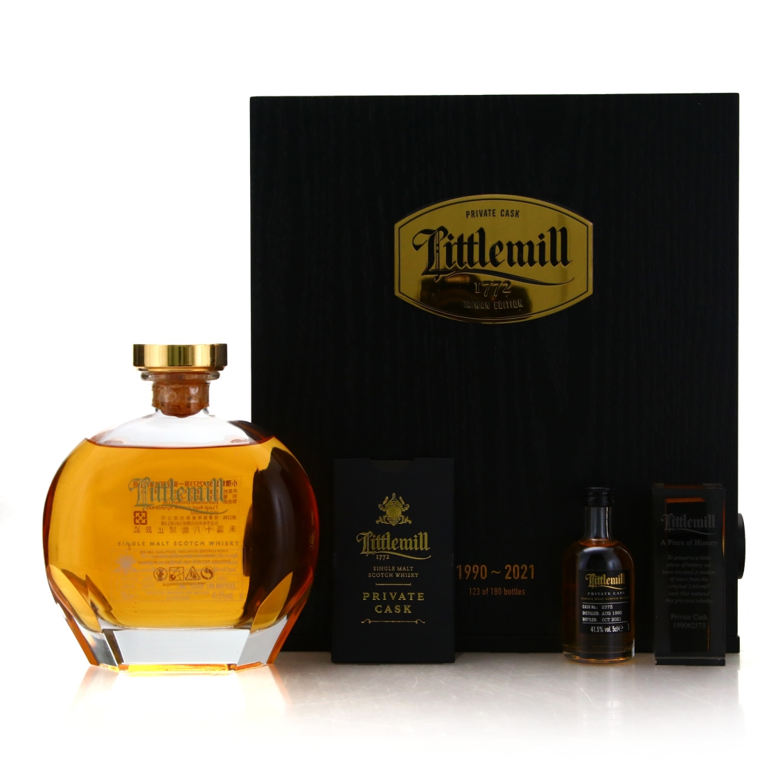 Littlemill 1990 Single Cask #2573 / Taiwan