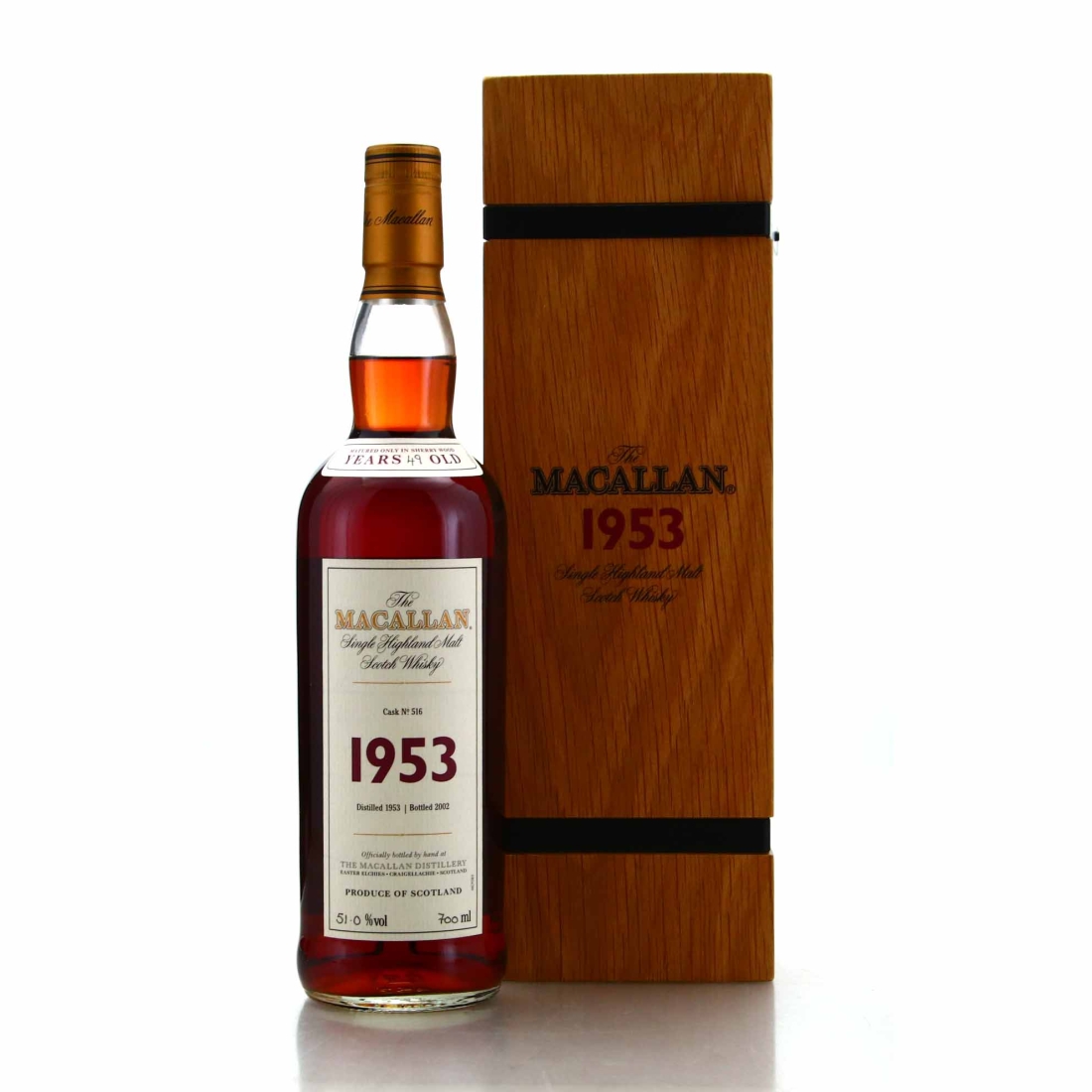 Image for Macallan 1953 Fine and Rare 49 Year Old #516