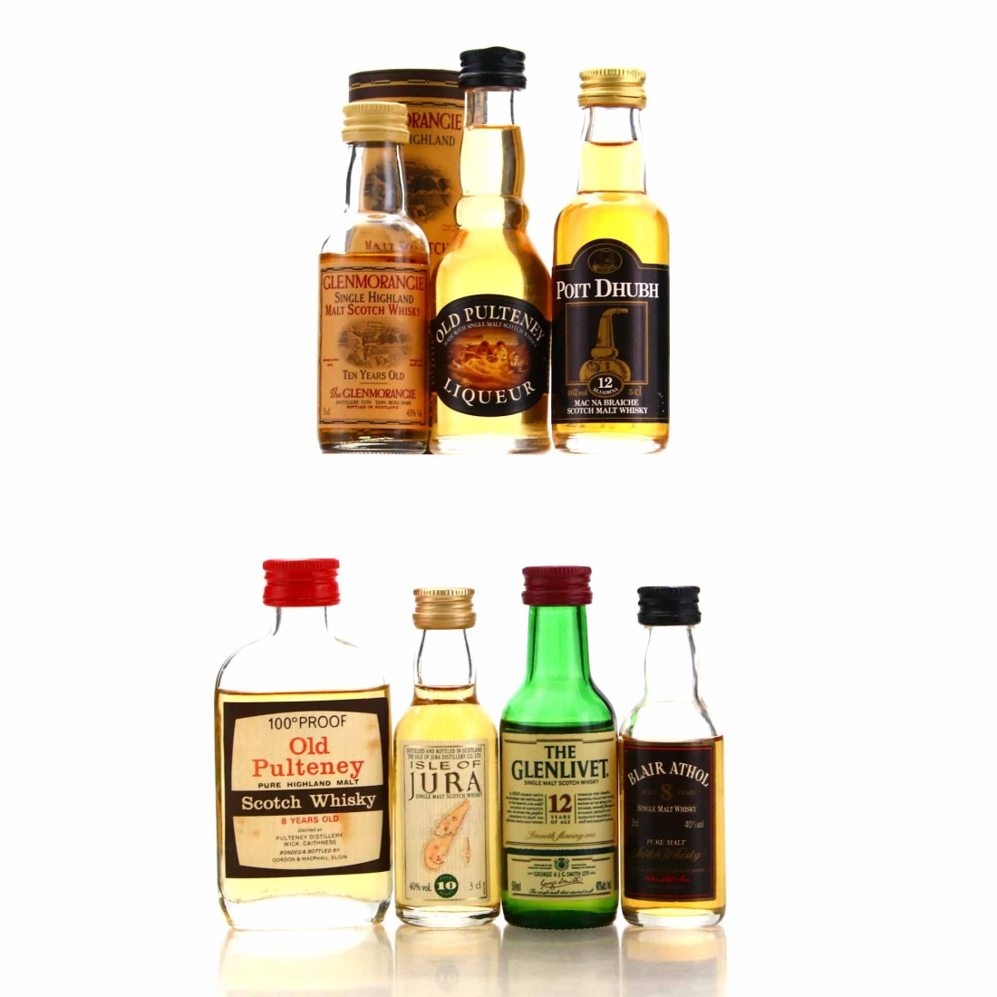 Single Malt & Liqueur Miniature x 7