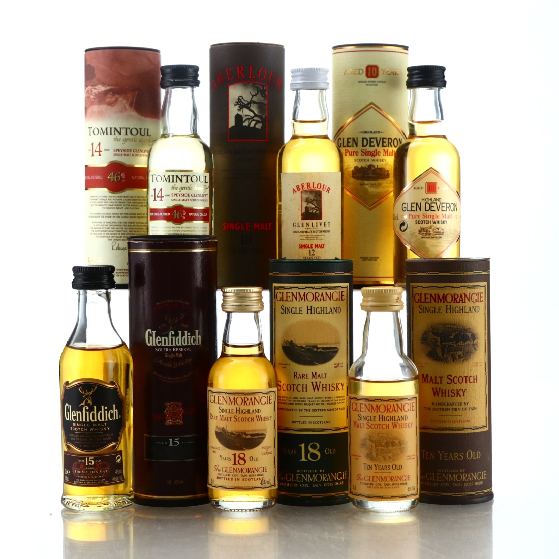 Highland & Speyside Single Malt Miniature x 6