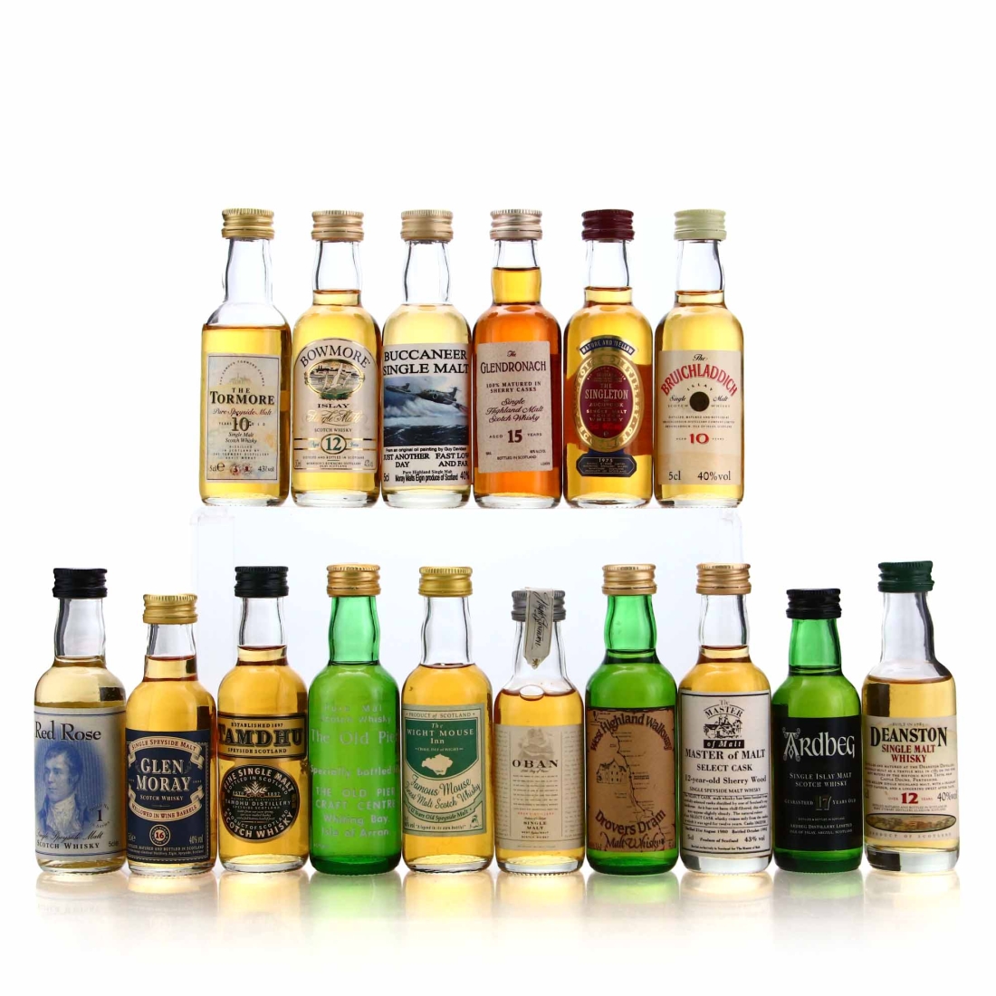 Single Malt Whisky Miniature x 16