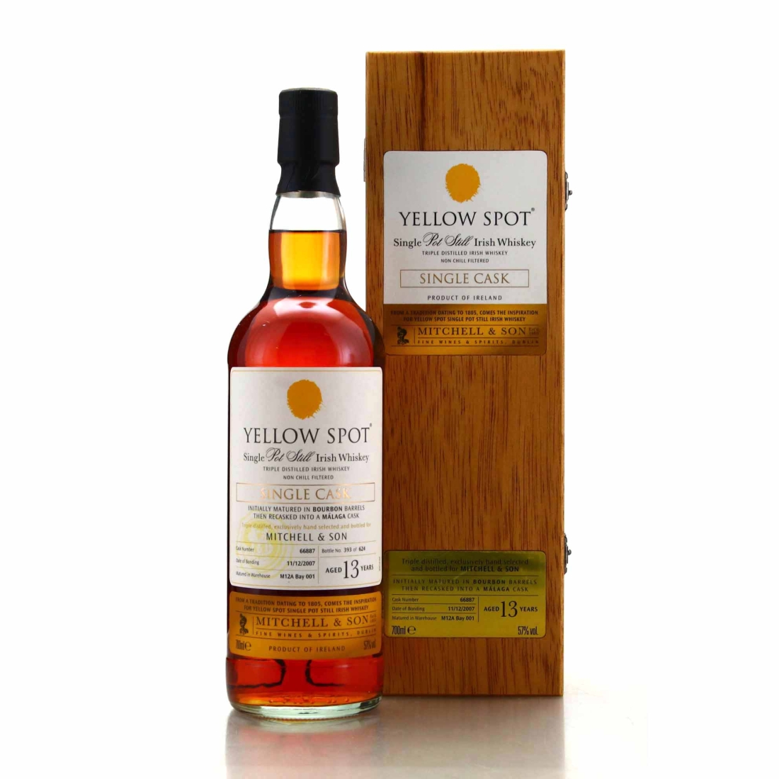 Yellow Spot 2007 Single Málaga Cask Finish 13 Year Old #66887