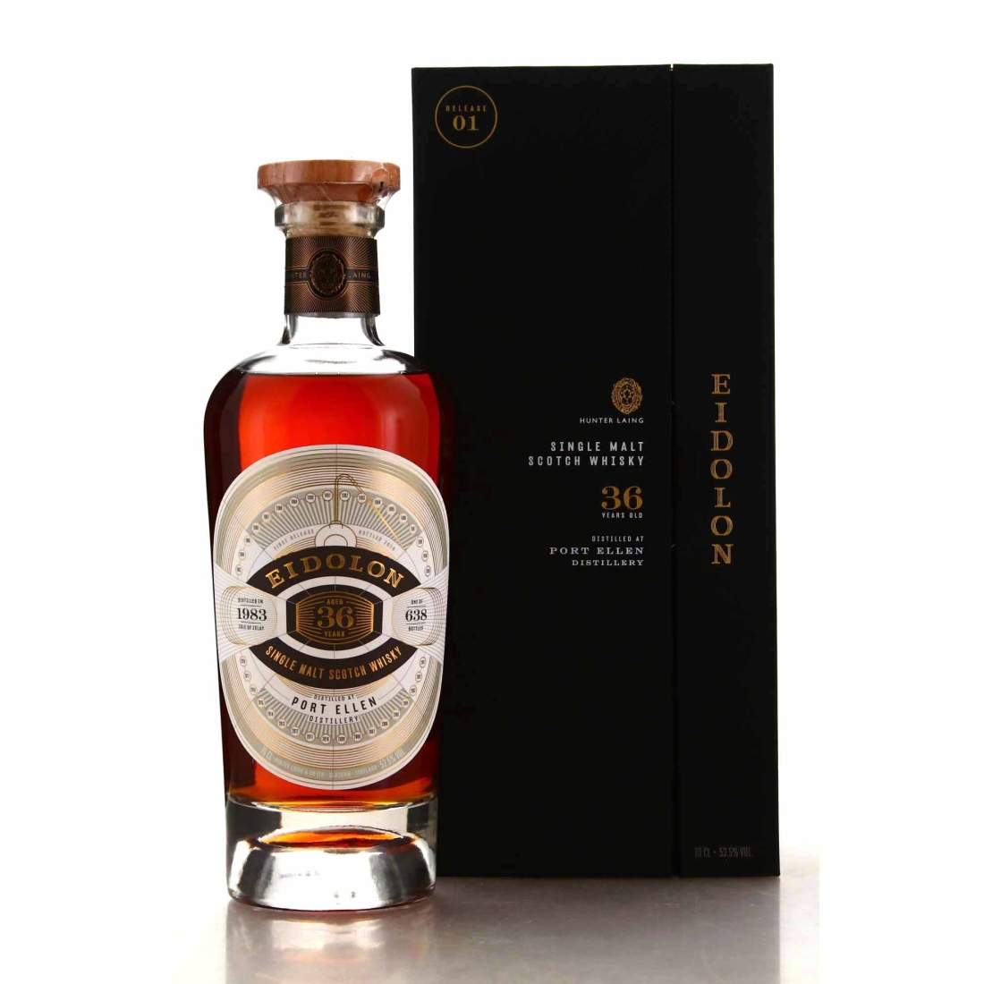 Port Ellen 1983 Hunter Laing 36 Year Old Eidolon / Release No.1
