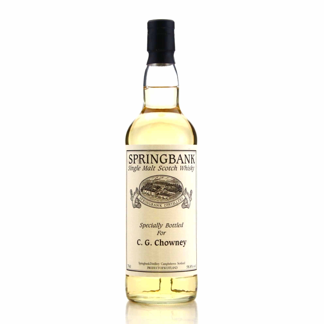 Springbank Private Cask / C. G. Chowney