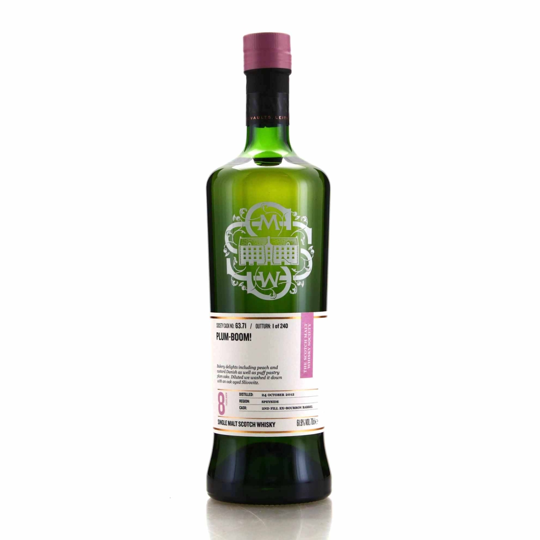 Glentauchers 2012 SMWS 8 Year Old 63.71