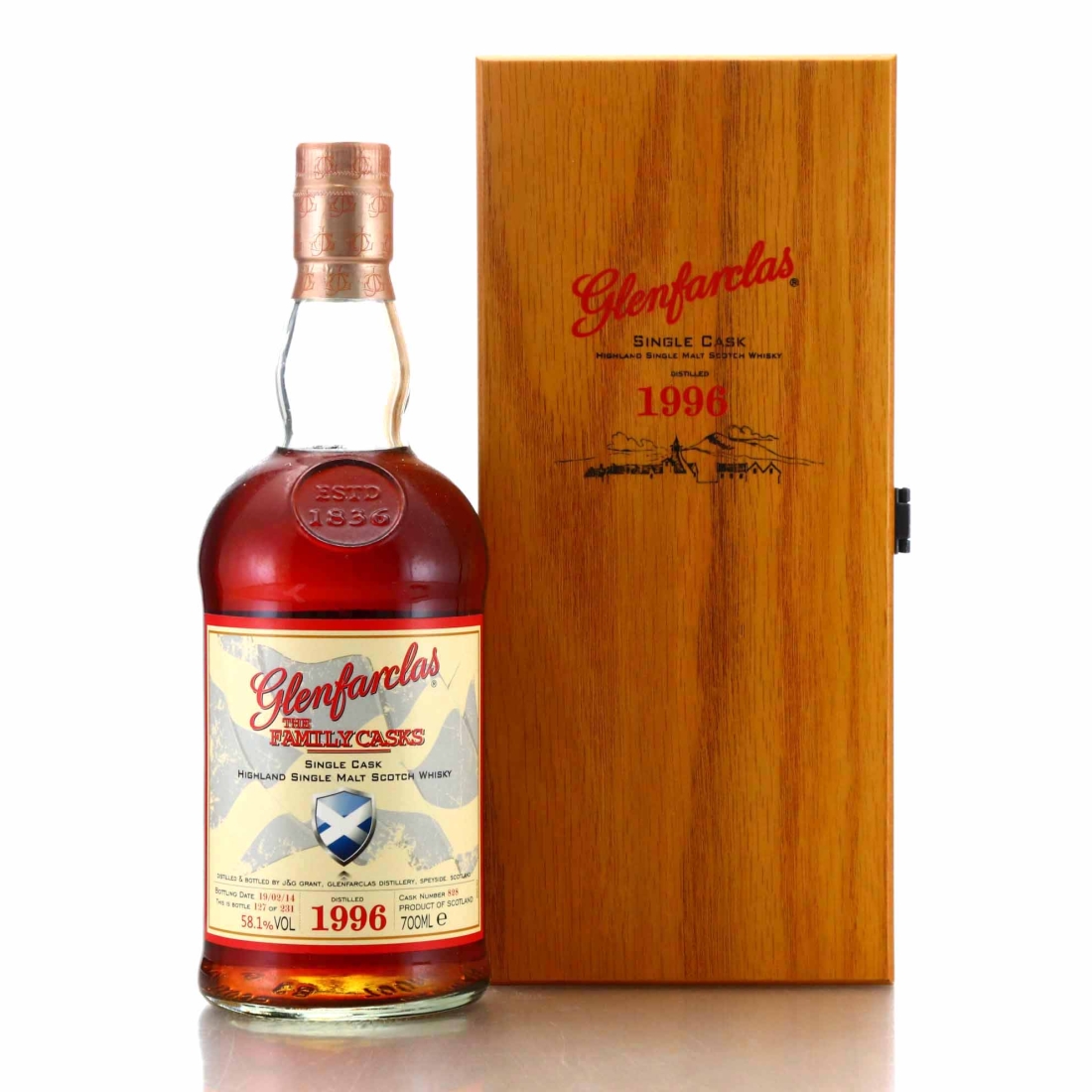 Glenfarclas 1996 Family Cask #828 / Taiwan