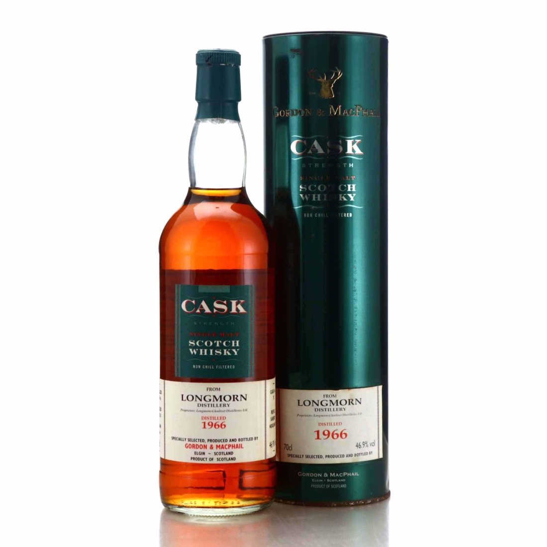 Longmorn 1966 Gordon and MacPhail Cask Strength - Leaking