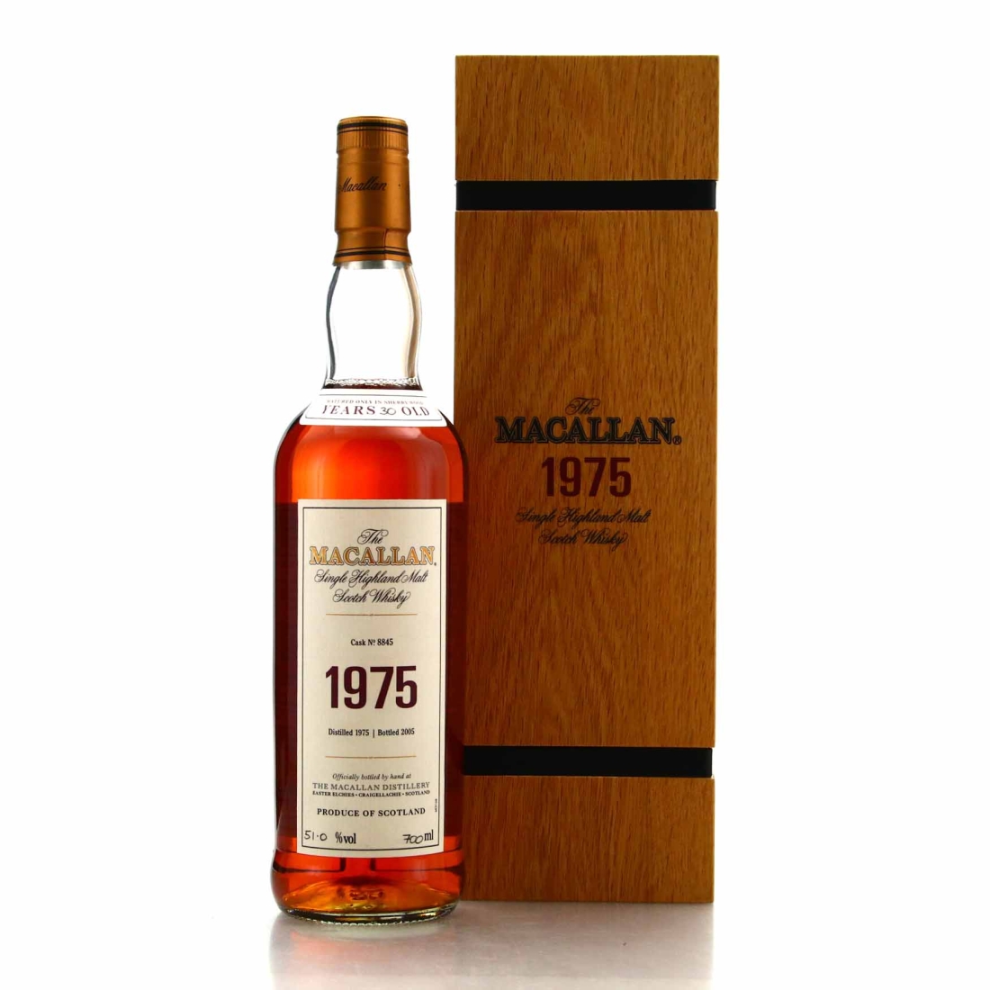 Macallan 1975 Fine and Rare 30 Year Old #8845
