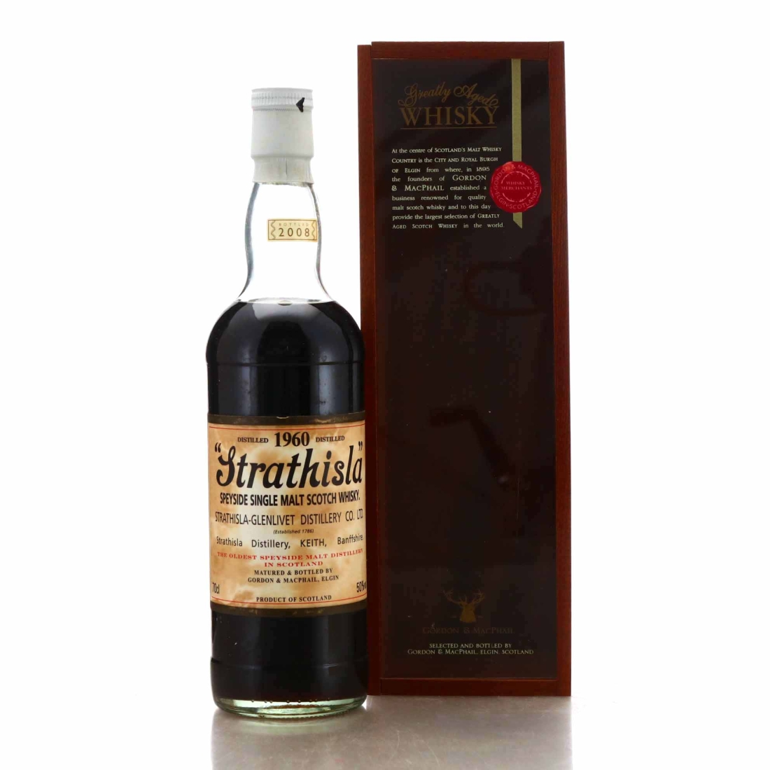 Strathisla 1960 Gordon and MacPhail #2544 / LMDW