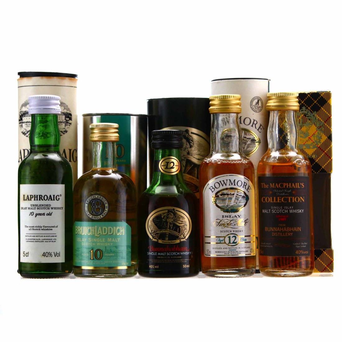 Islay Single Malt Miniature x 5