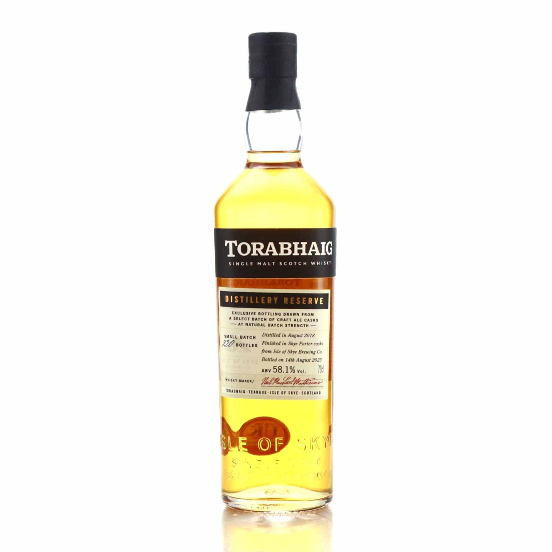 Torabhaig 2018 Skye Porter Cask Distillery Reserve