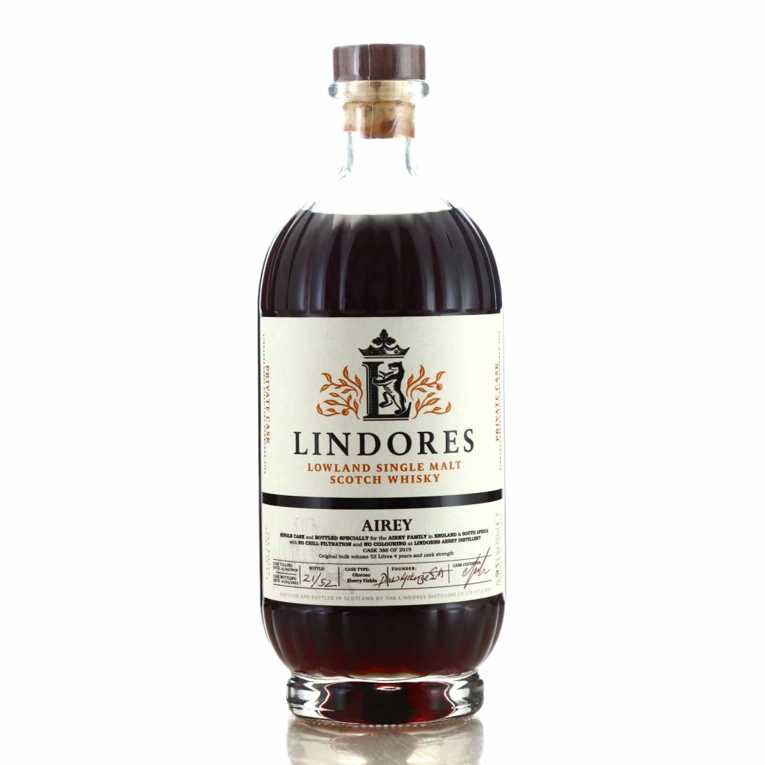 Lindores 2019 Single Sherry Cask #388 / Airey