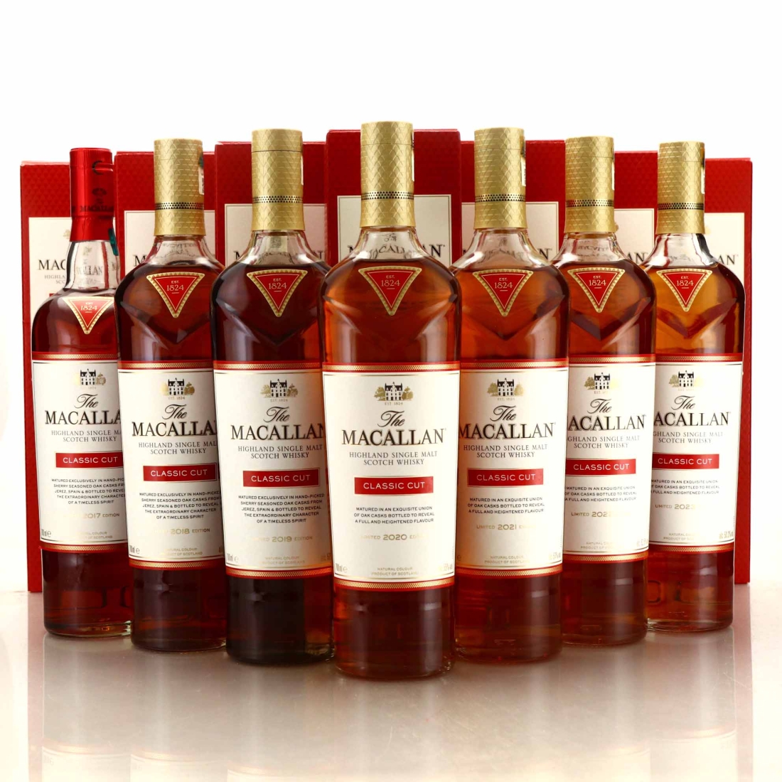 Macallan Classic Cut 2017-2023 7 x 70cl