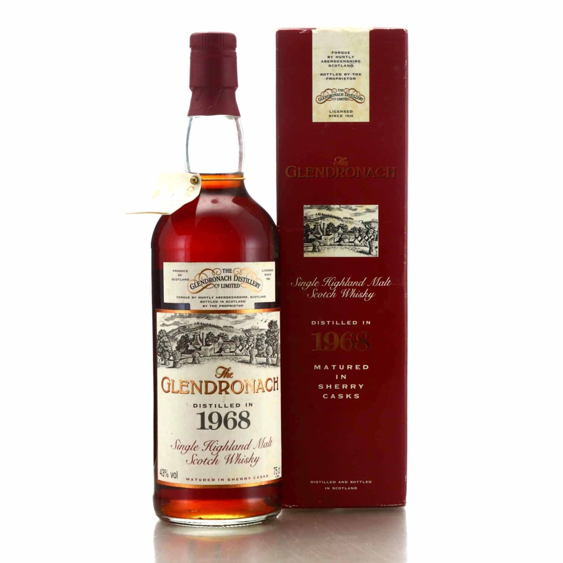 Glendronach 1968 Single Cask 25 Year Old #18 / All Nippon Airways