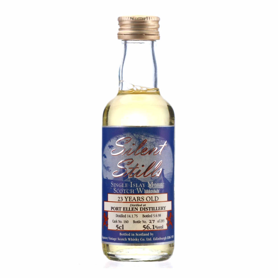 Port Ellen 1978 Signatory Vintage 23 Year Old Silent Stills Miniature