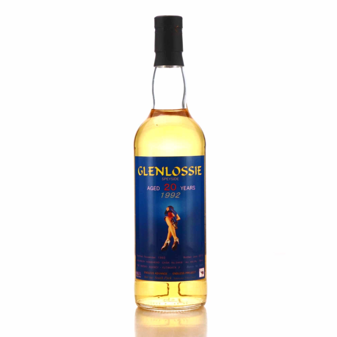 Glenlossie 1992 Whisky Agency 20 Year Old / Malt Bar South Park