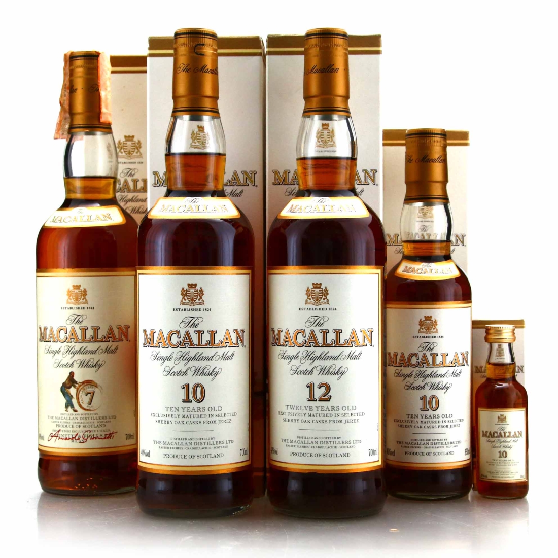Macallan Assortment early 2000s x 5