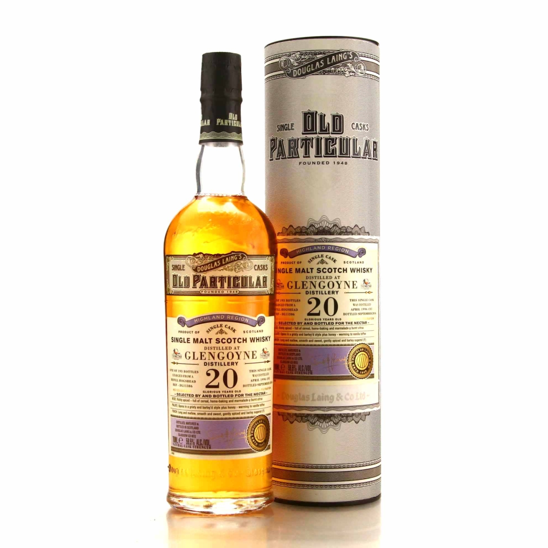 Glengoyne 1996 Douglas Laing 20 Year Old / The Nectar 10th Anniversary 