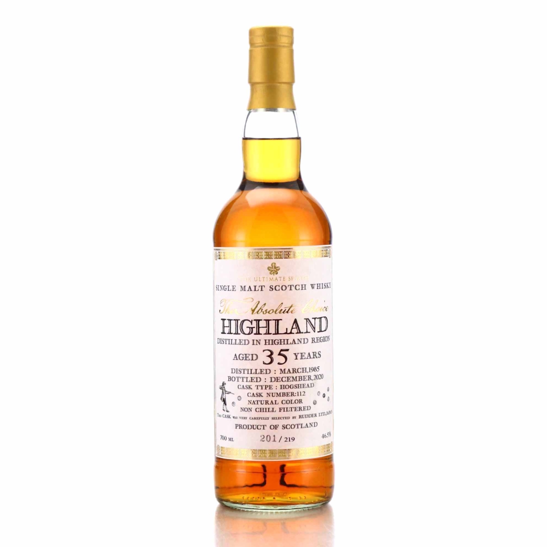 Highland Single Malt 1985 Ultimate Spirits 35 Year Old