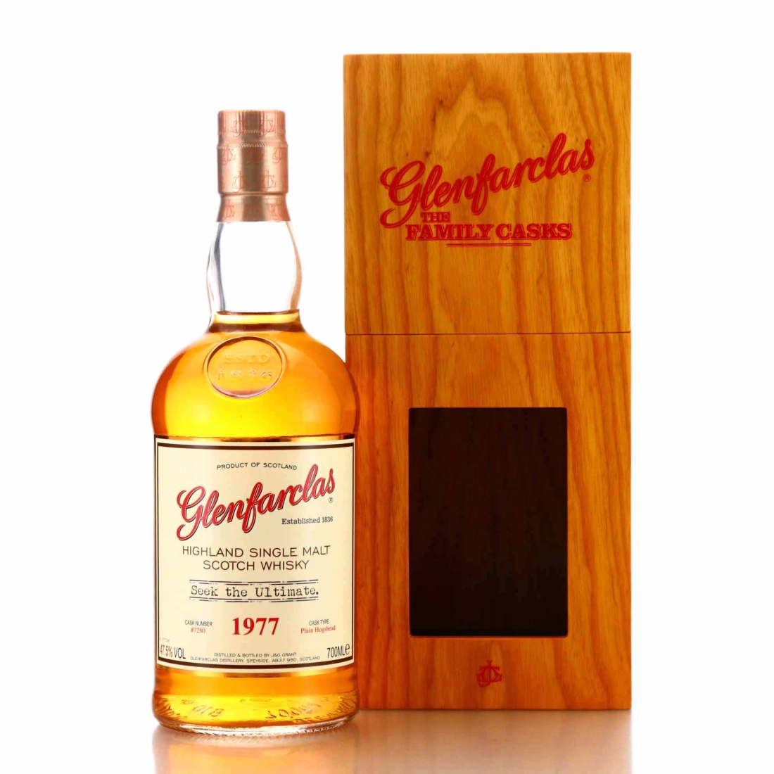 Glenfarclas 1977 Single Cask #7280 / Seek The Ultimate