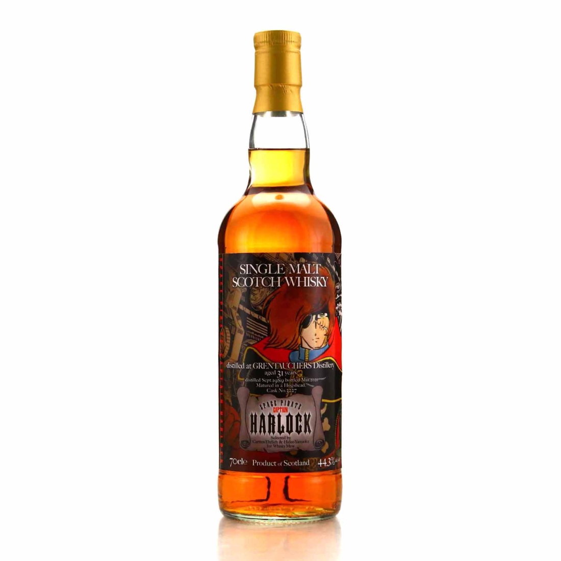 Glentauchers 1989 Whisky Mew 31 Year Old / Captain Harlock