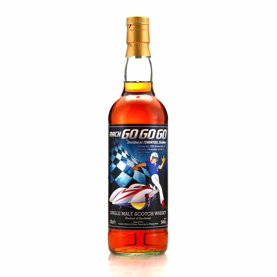 Tomintoul 2006 Whisky Mew 15 Year Old / Speed Racer
