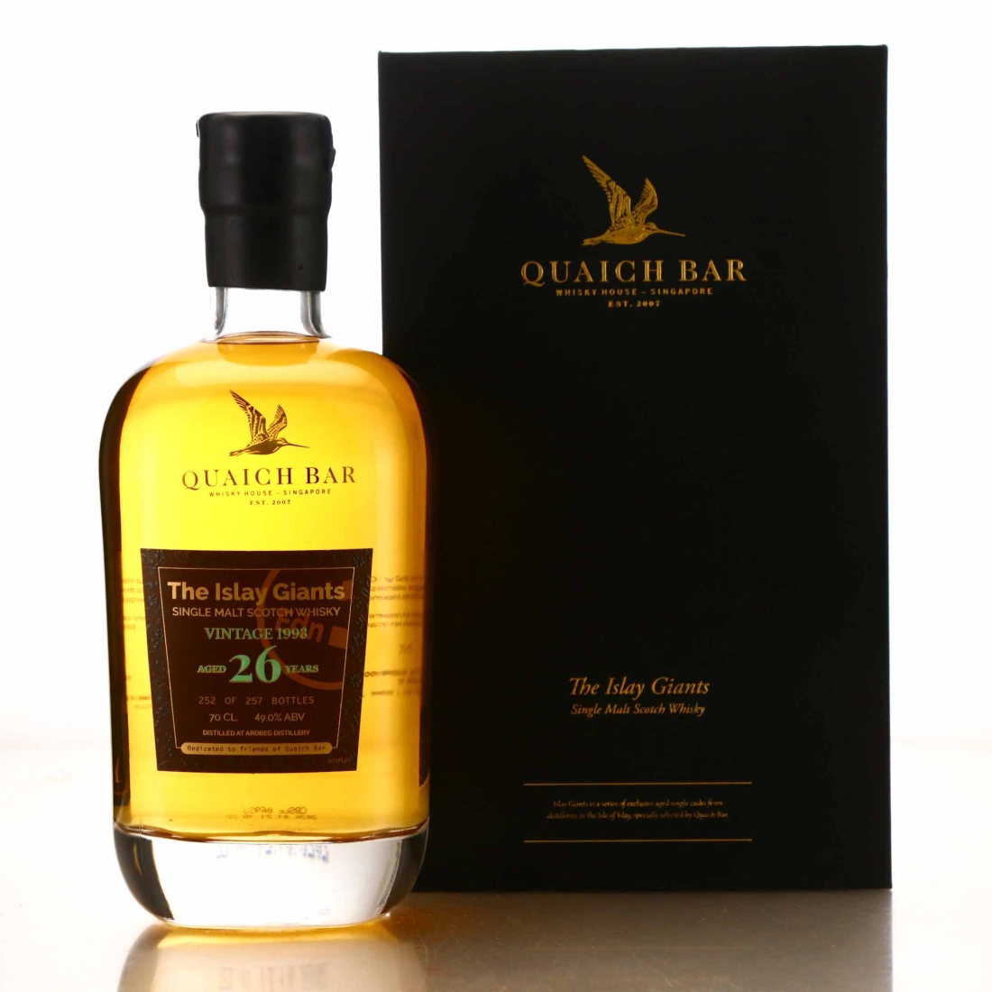 Ardbeg 1993 Quaich Bar 26 Year Old / The Islay Giants