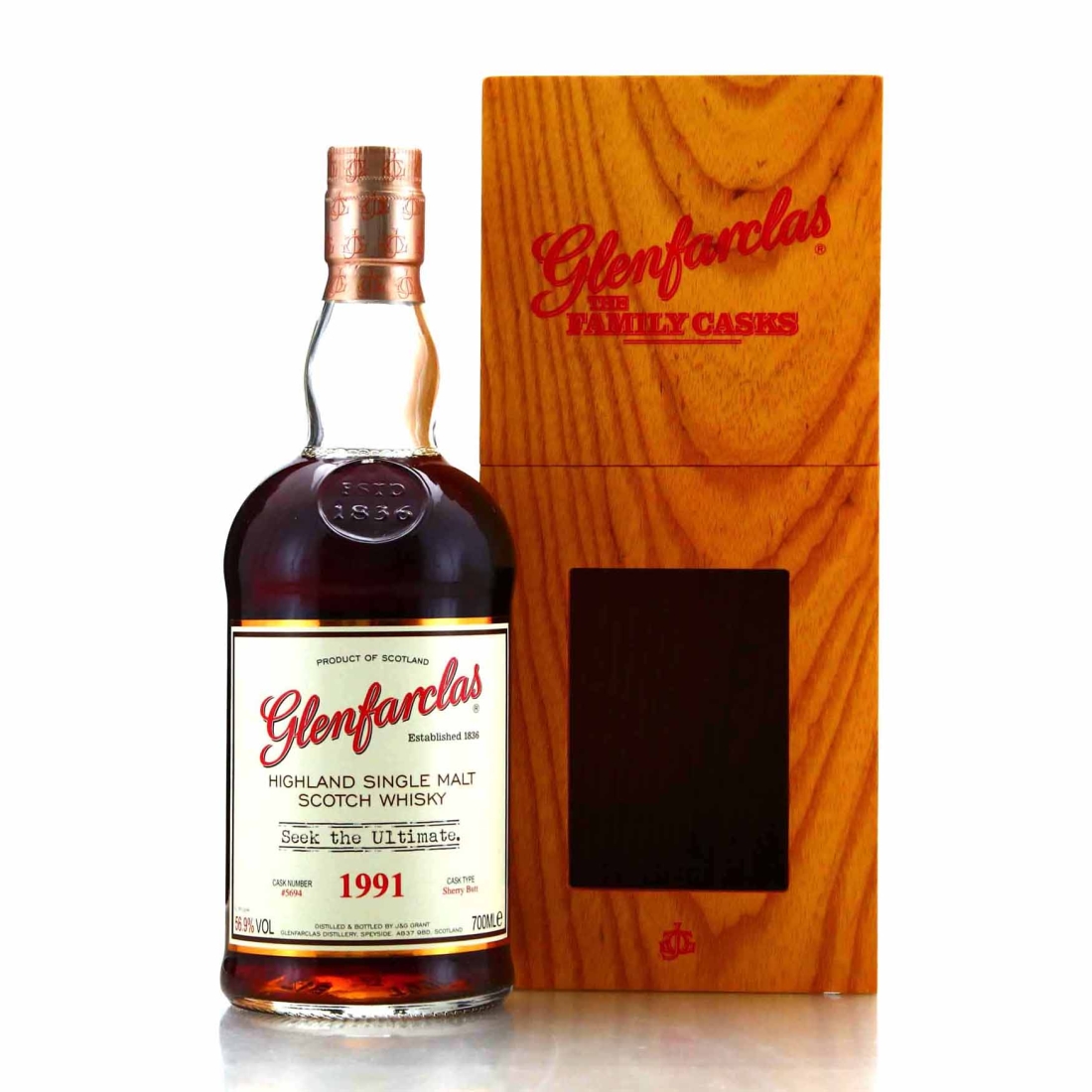 Glenfarclas 1991 Single Cask #5694 / Seek The Ultimate
