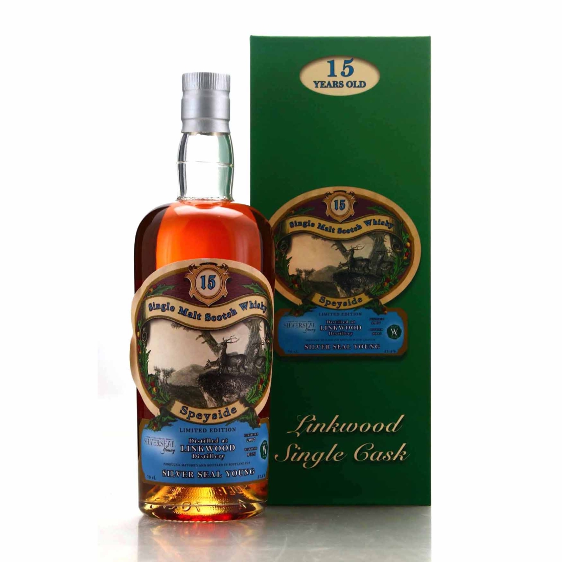 Linkwood 2007 Silver Seal 15 Year Old
