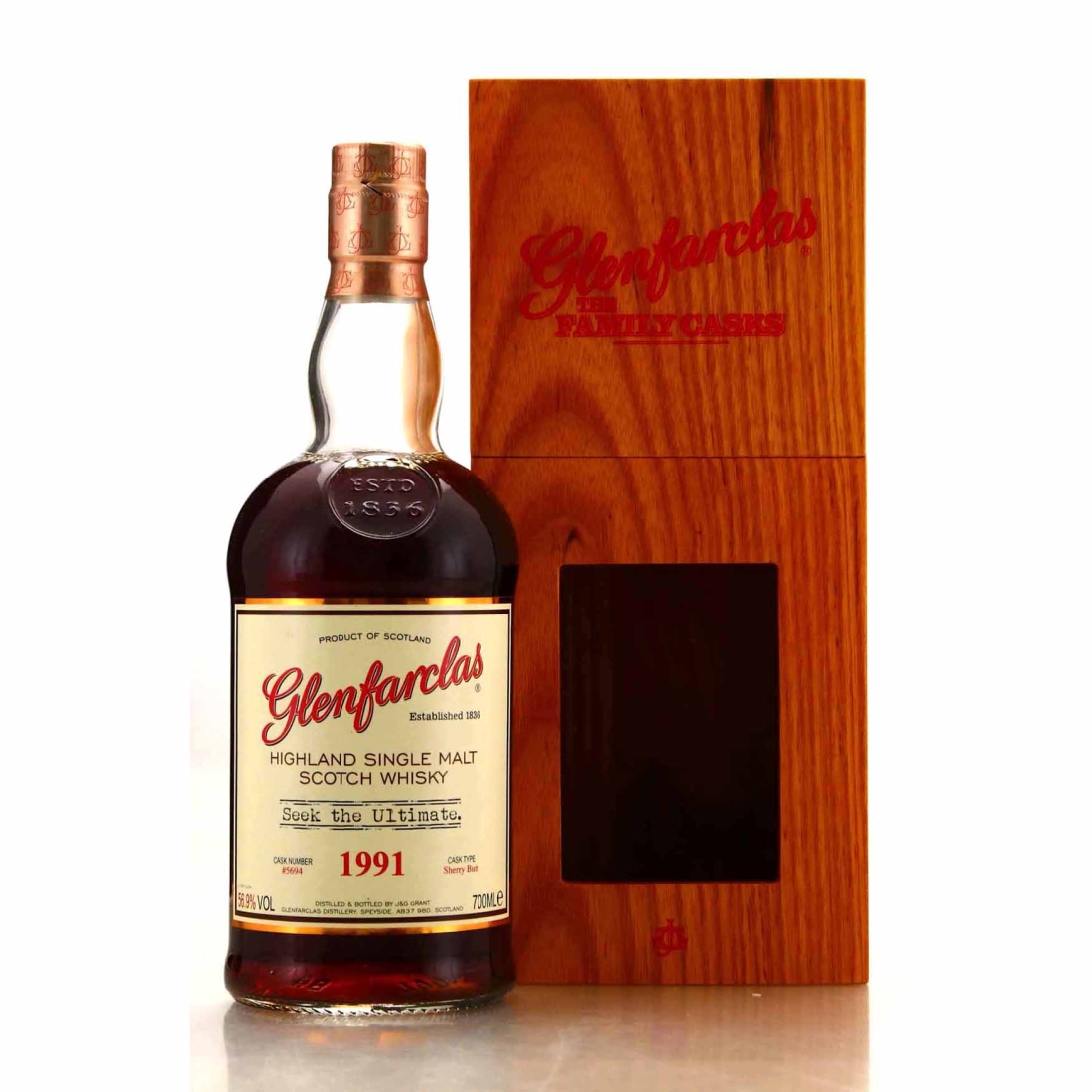 Glenfarclas 1991 Seek The Ultimate Cask #5694