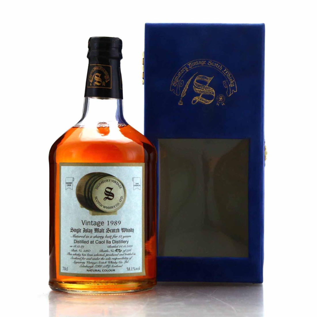 Caol Ila 1989 Signatory Vintage 11 Year Old #5360