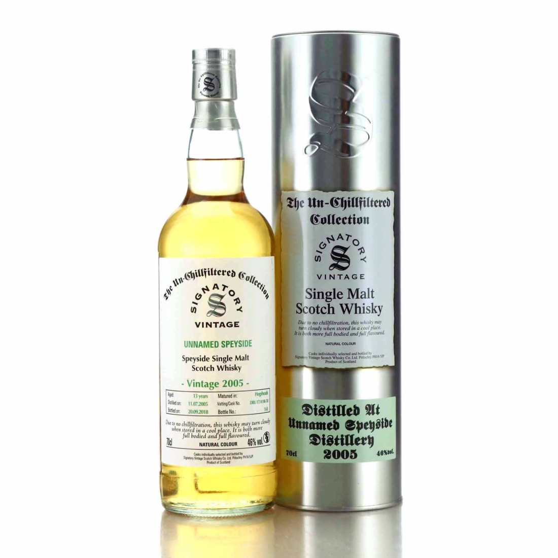 Speyside Single Malt 2005 Signatory Vintage 13 Year Old