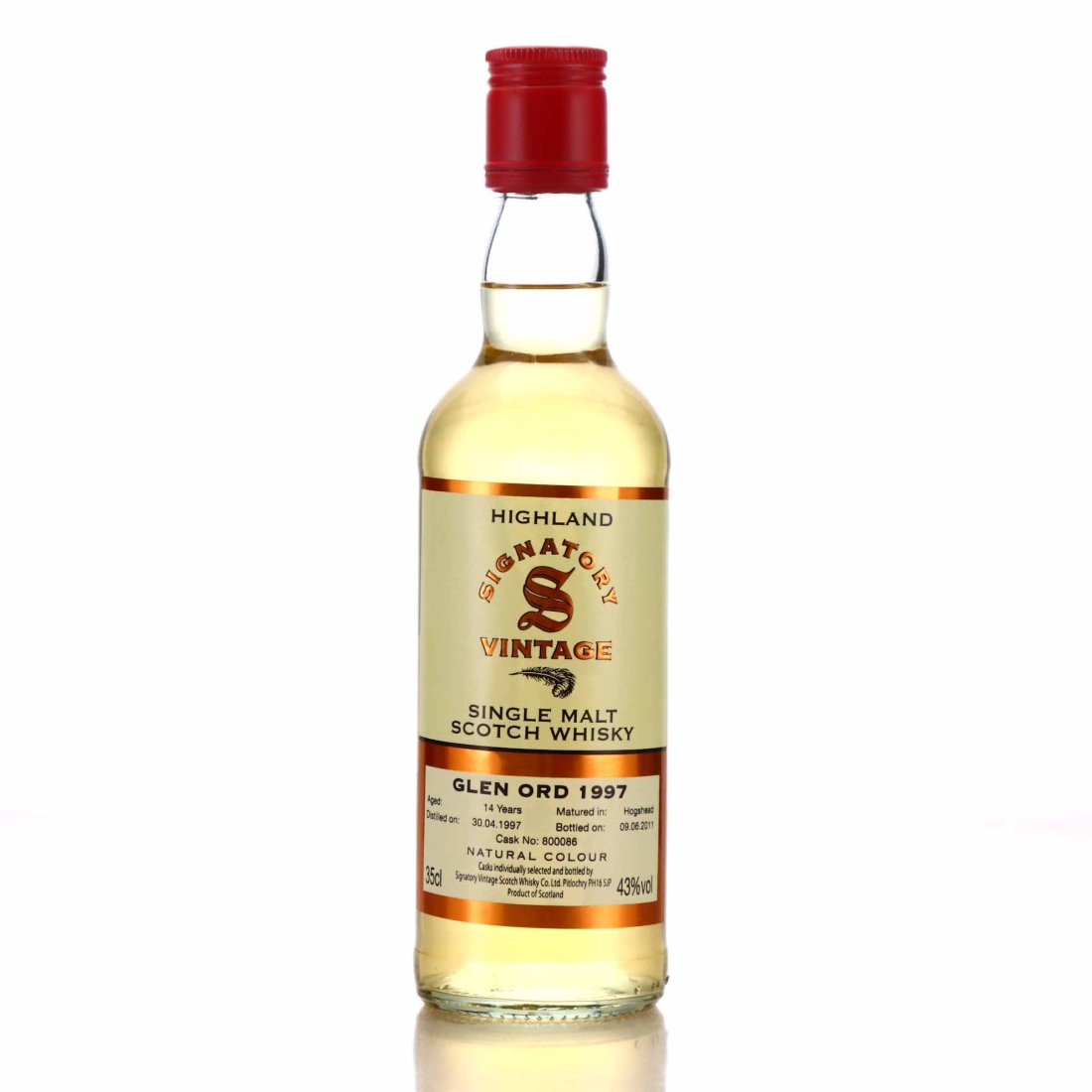 Glen Ord 1997 Signatory Vintage 14 Year Old 35cl