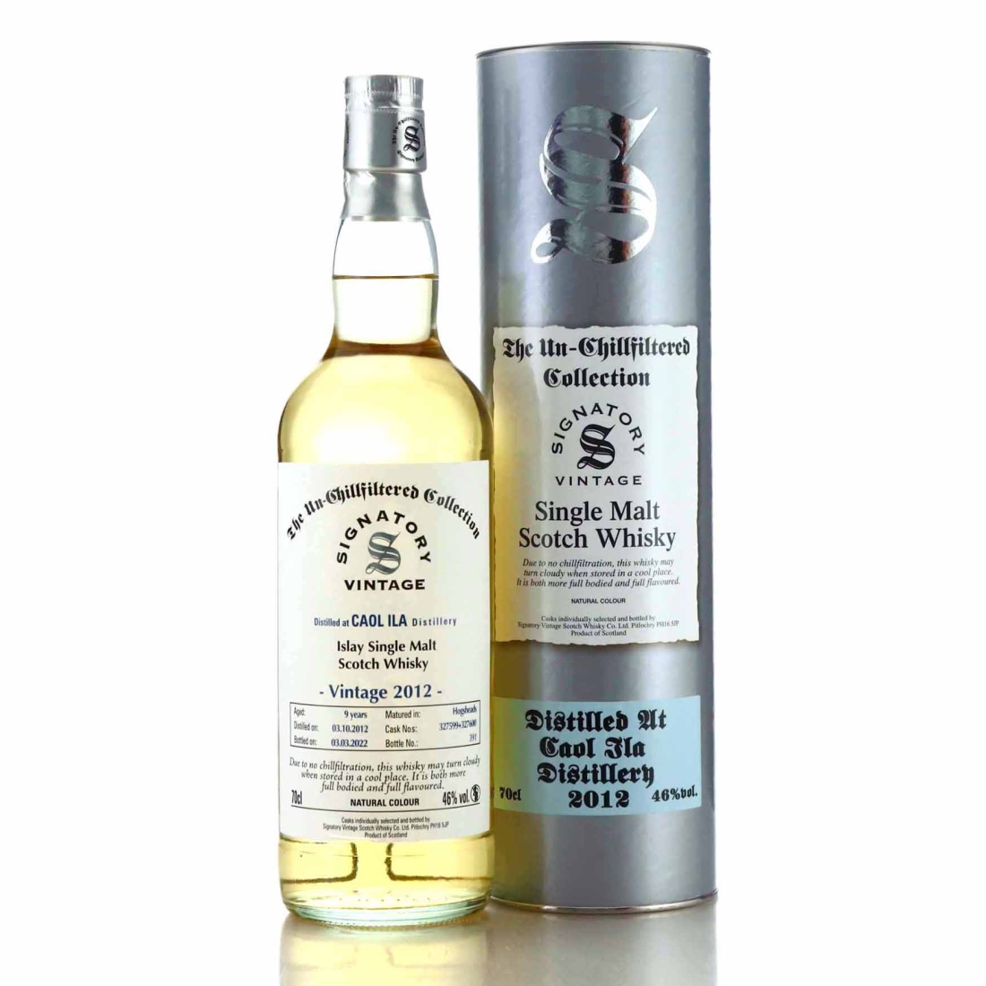 Caol Ila 2012 Signatory Vintage 9 Year Old