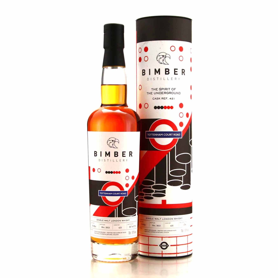 Bimber Single ex-Rye Cask #421 / Tottenham Court Road
