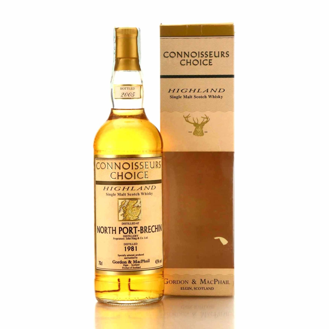 North Port 1981 Gordon and MacPhail bottled 2005