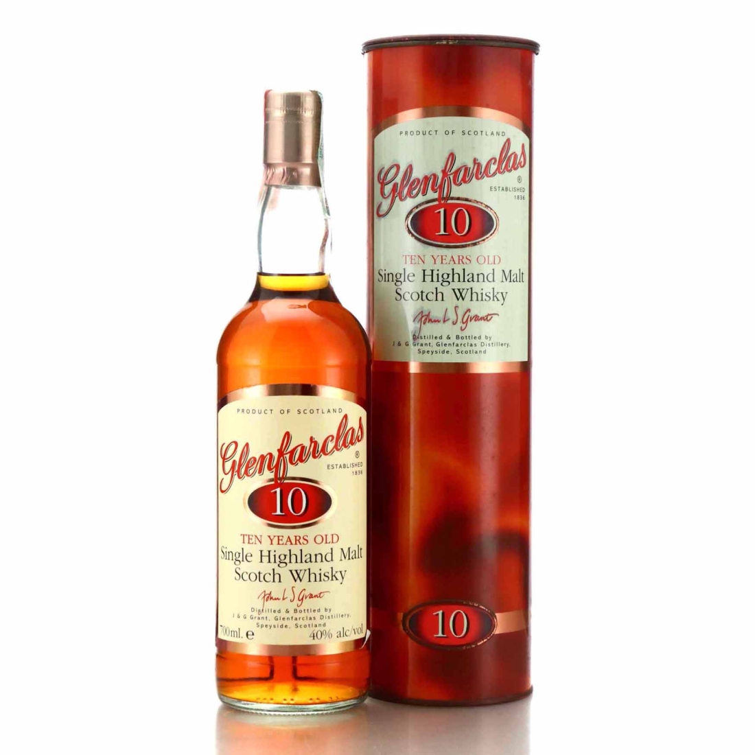 Glenfarclas 10 Year Old pre-2007