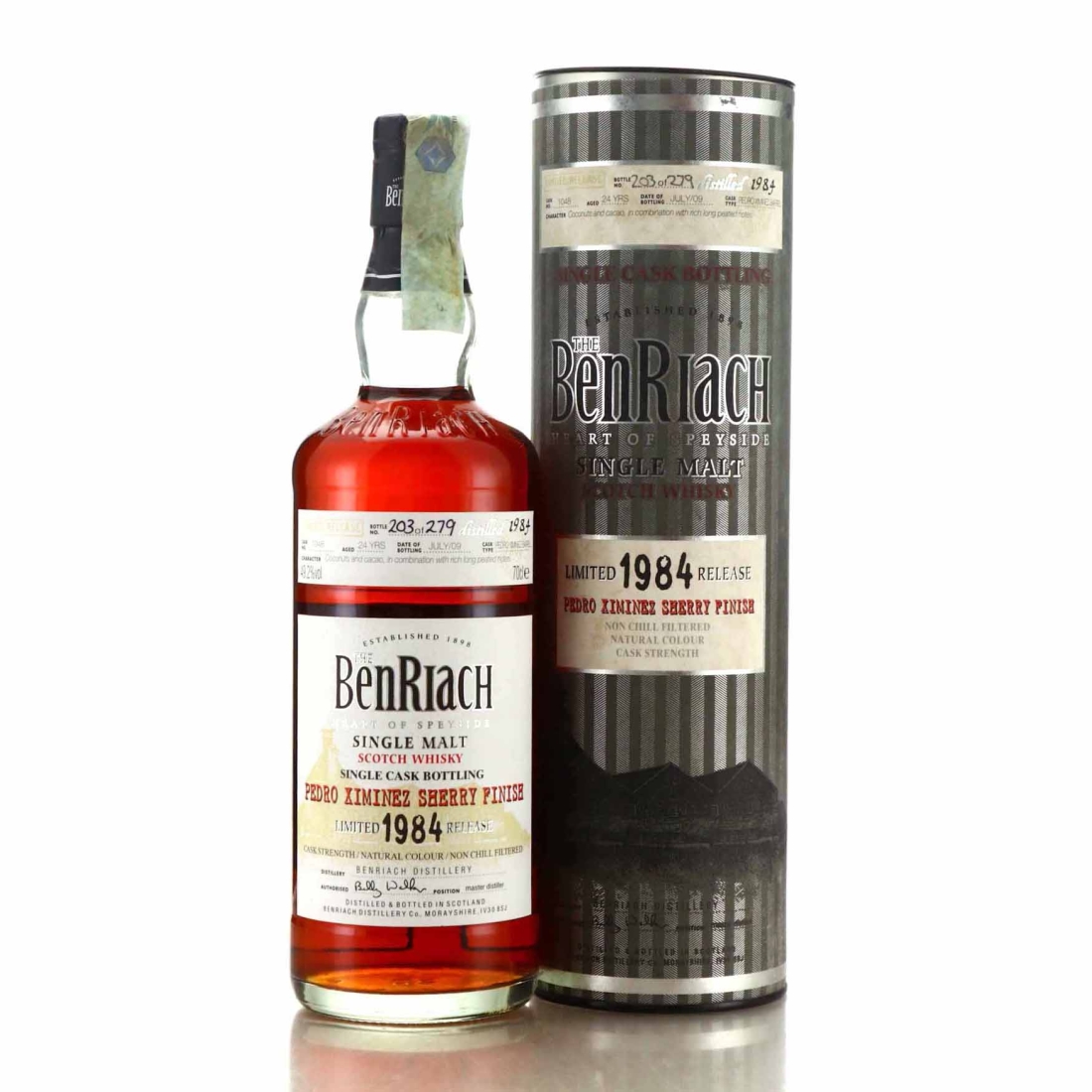 Benriach 1984 Single Sherry Cask Finish 24 Year Old #1048