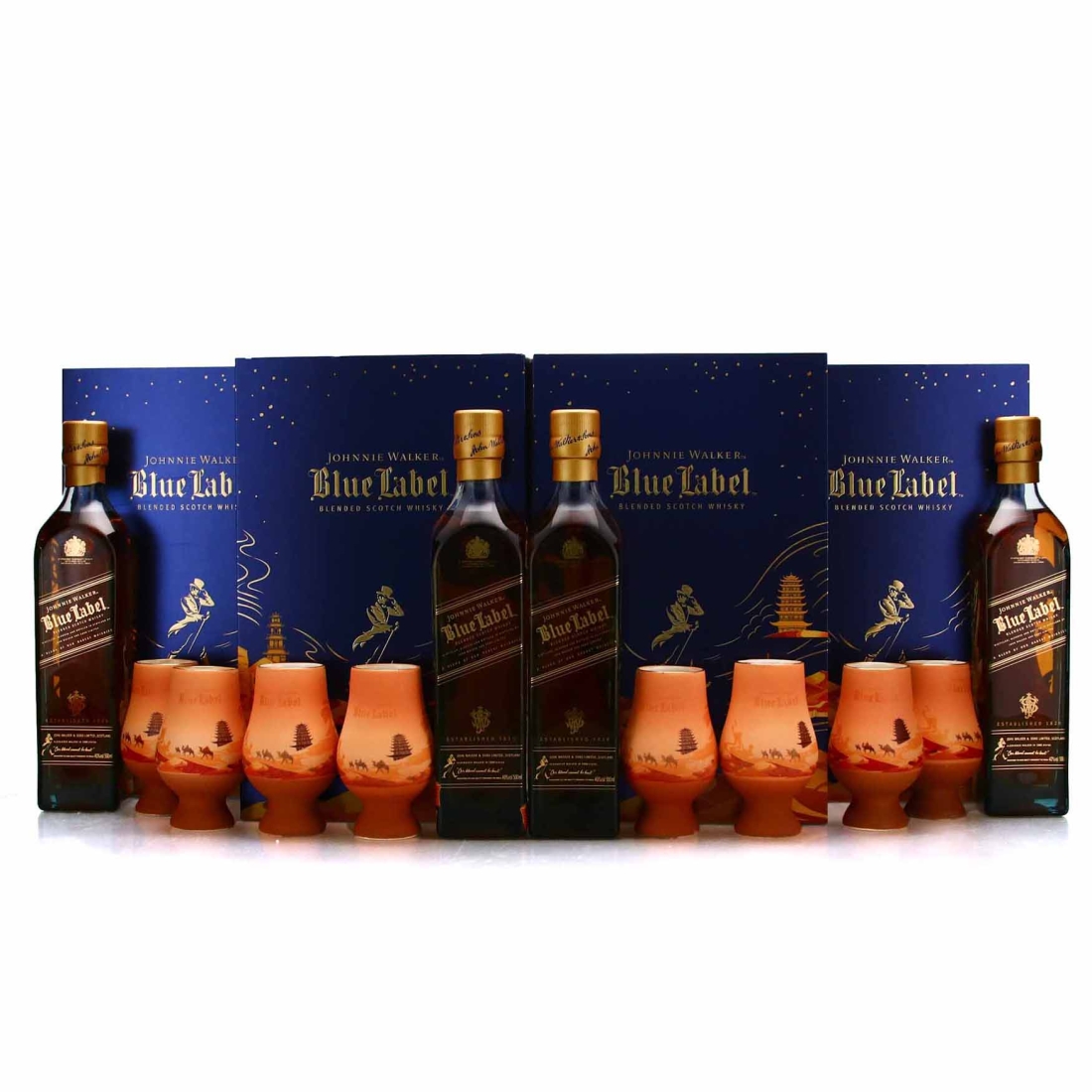 Johnnie Walker Blue Label Limited Edition 4 x 50cl / Dunhuang