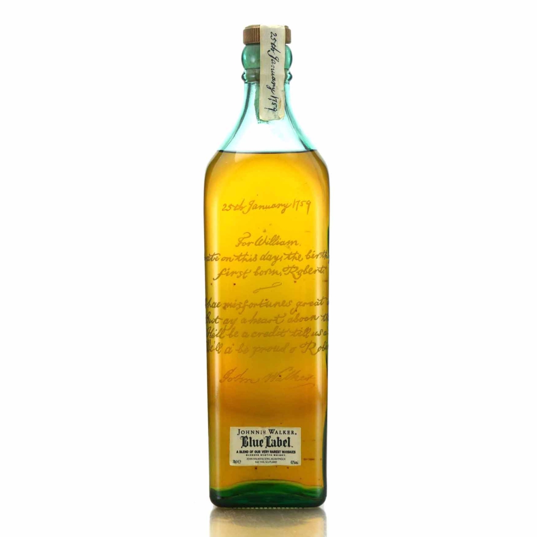 Johnnie Walker Blue Label a Myndin of Johnnie & Rabbie 2006