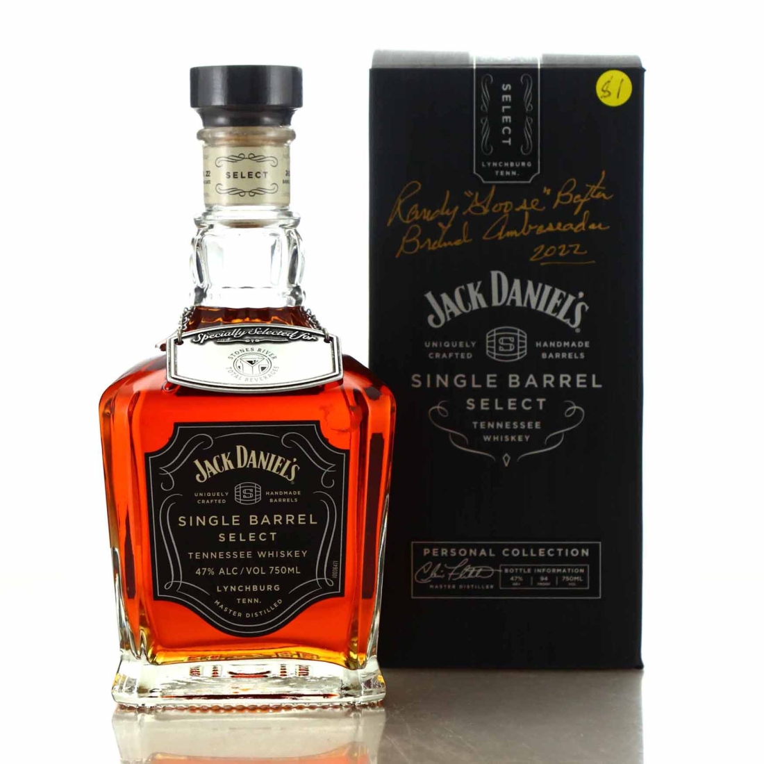 Jack Daniel's Single Barrel Select 2022 / Stones River