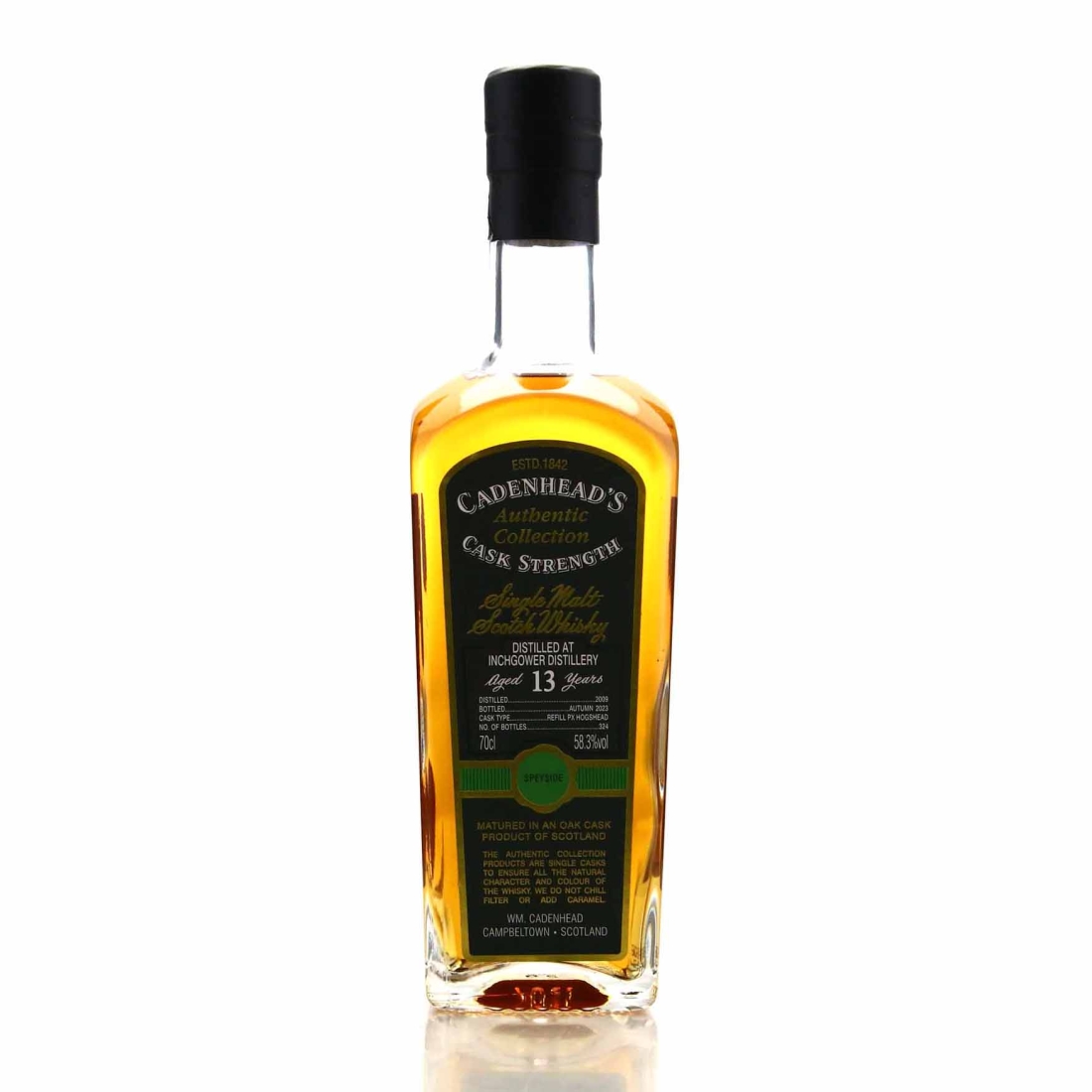 Inchgower 2009 Cadenhead's 13 Year Old