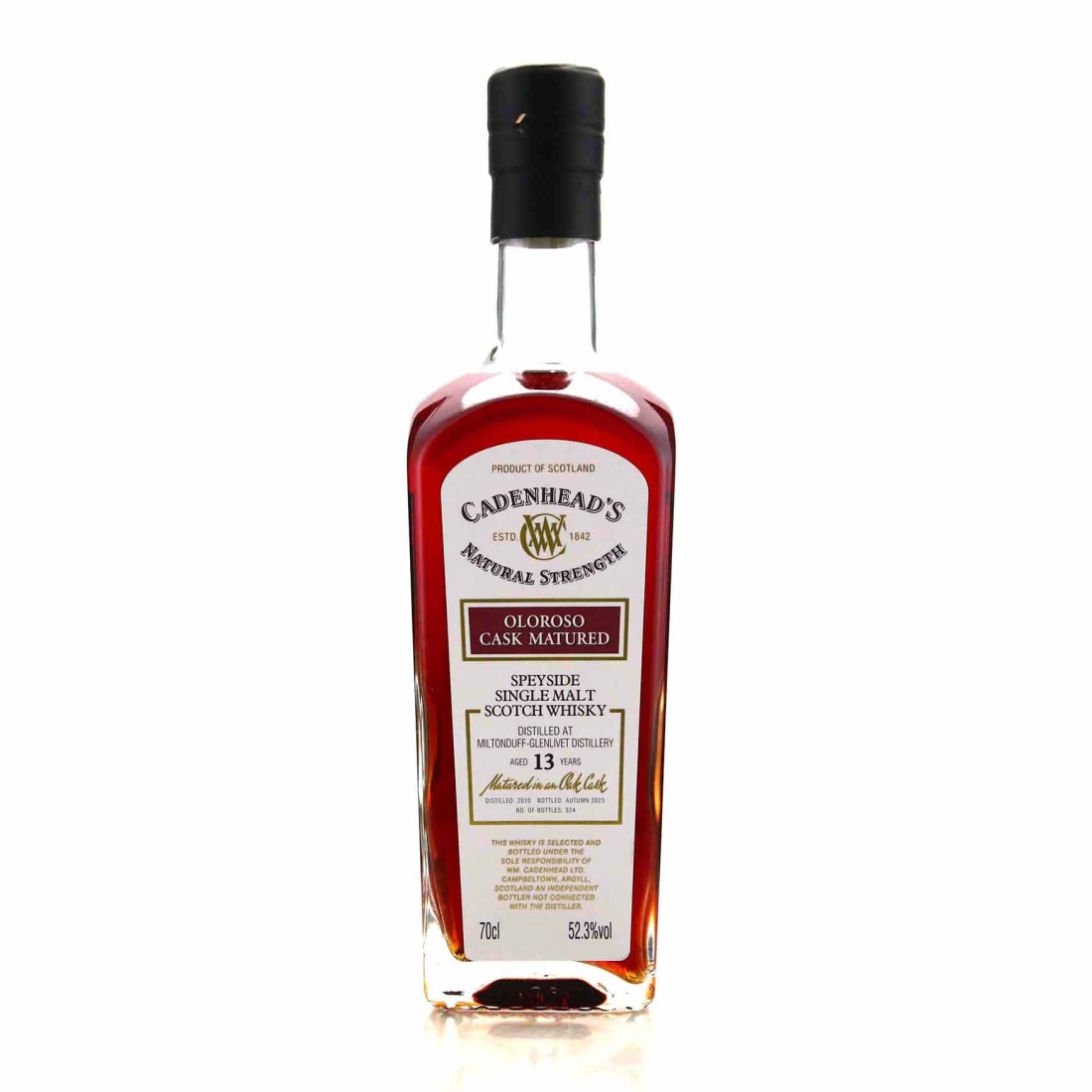 Miltonduff 2010 Cadenhead's 13 Year Old Oloroso Cask