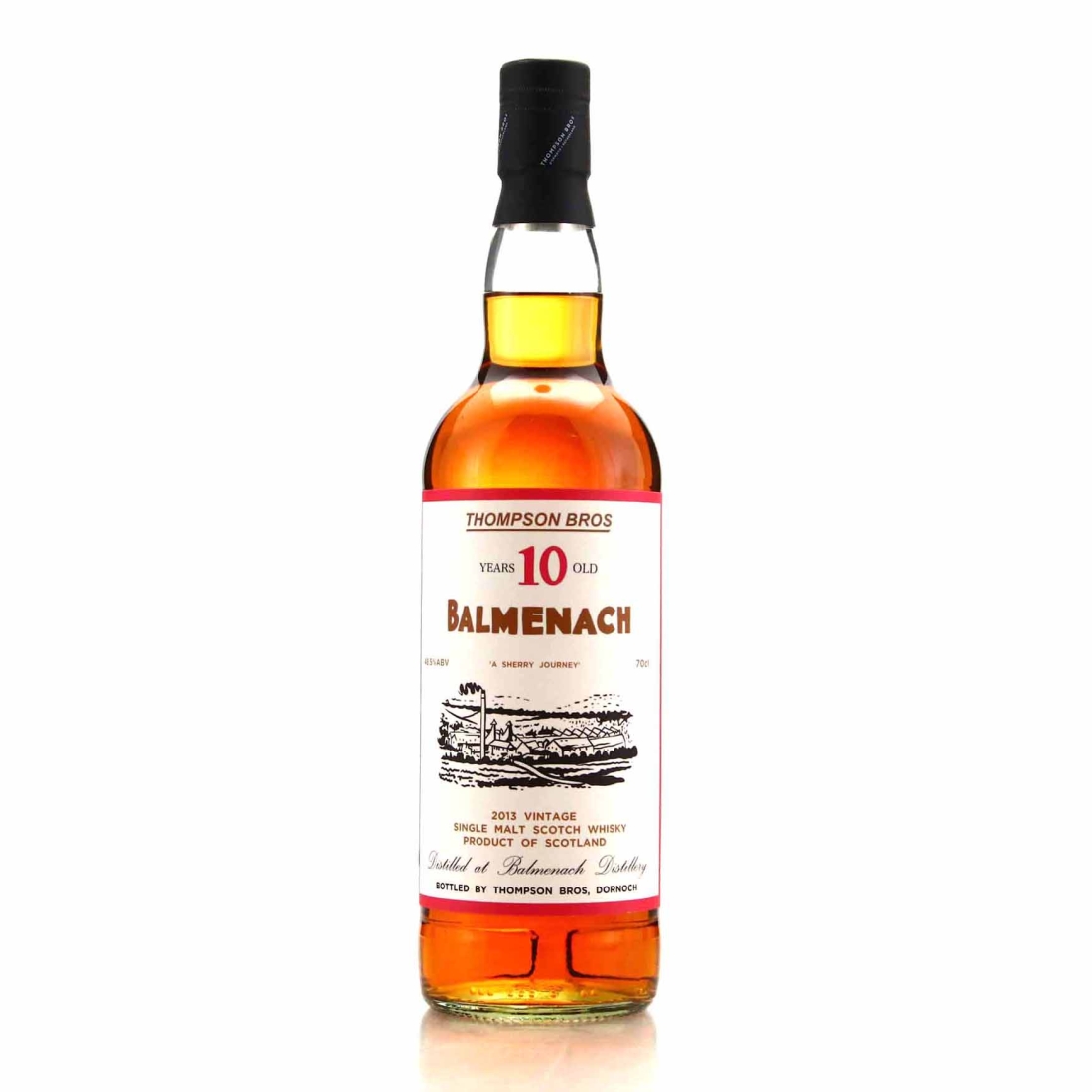 Balmenach 2013 Thompson Brothers 10 Year Old