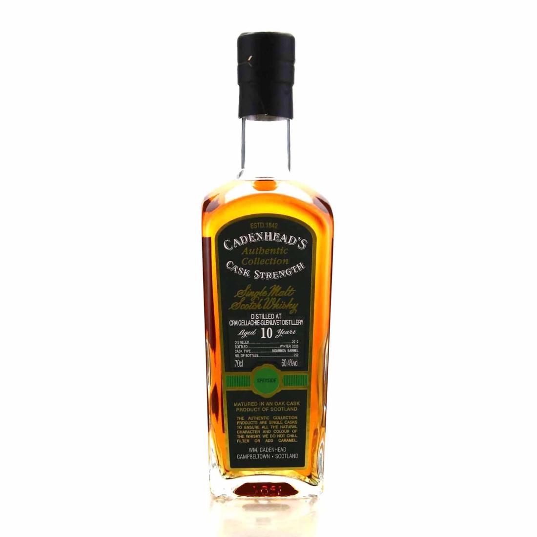 Craigellachie 2012 Cadenhead's 10 Year Old