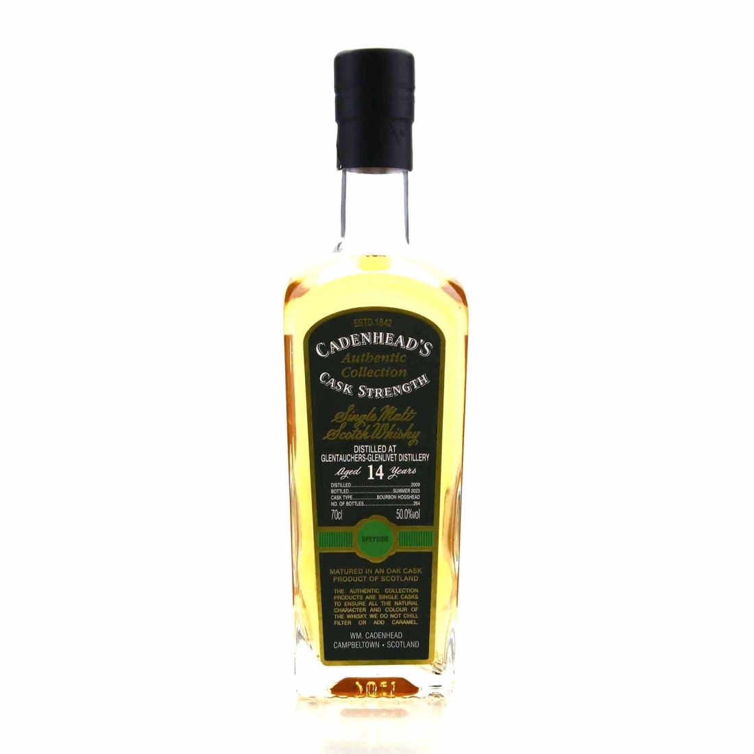 Glentauchers 2009 Cadenhead's 14 Year Old