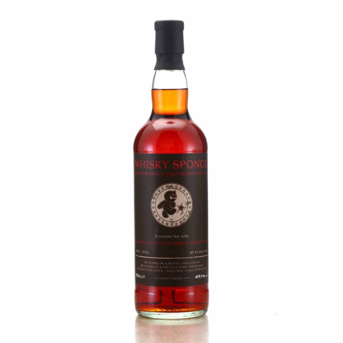 Glen Moray 1992 Whisky Sponge 30 Year Old Edition No.65B