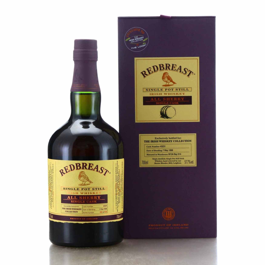 Redbreast 1991 Single Oloroso Cask #43231 / The Loop
