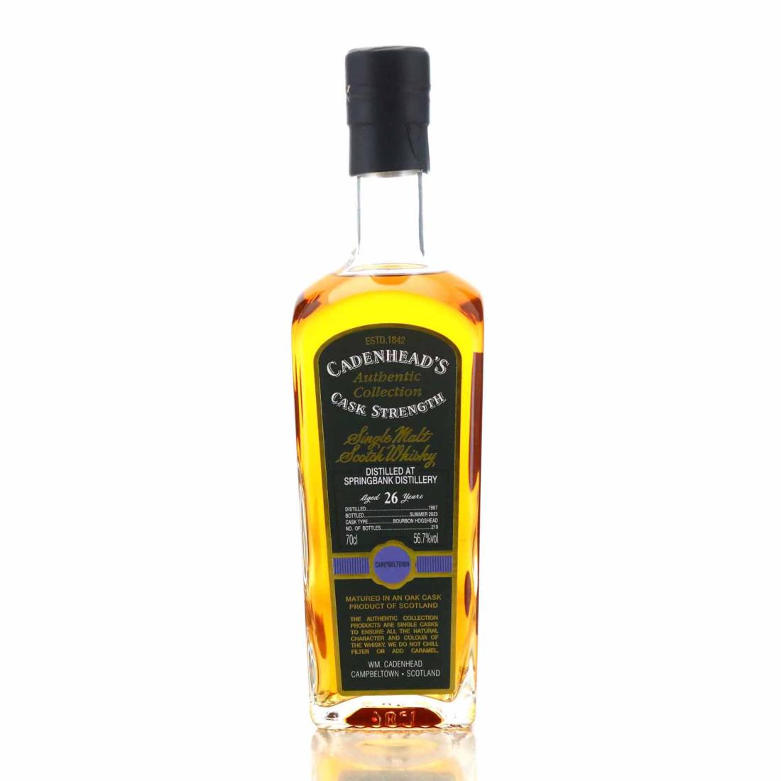 Springbank Countdown Collection 26 Year Old Whisky | Whisky Auctioneer