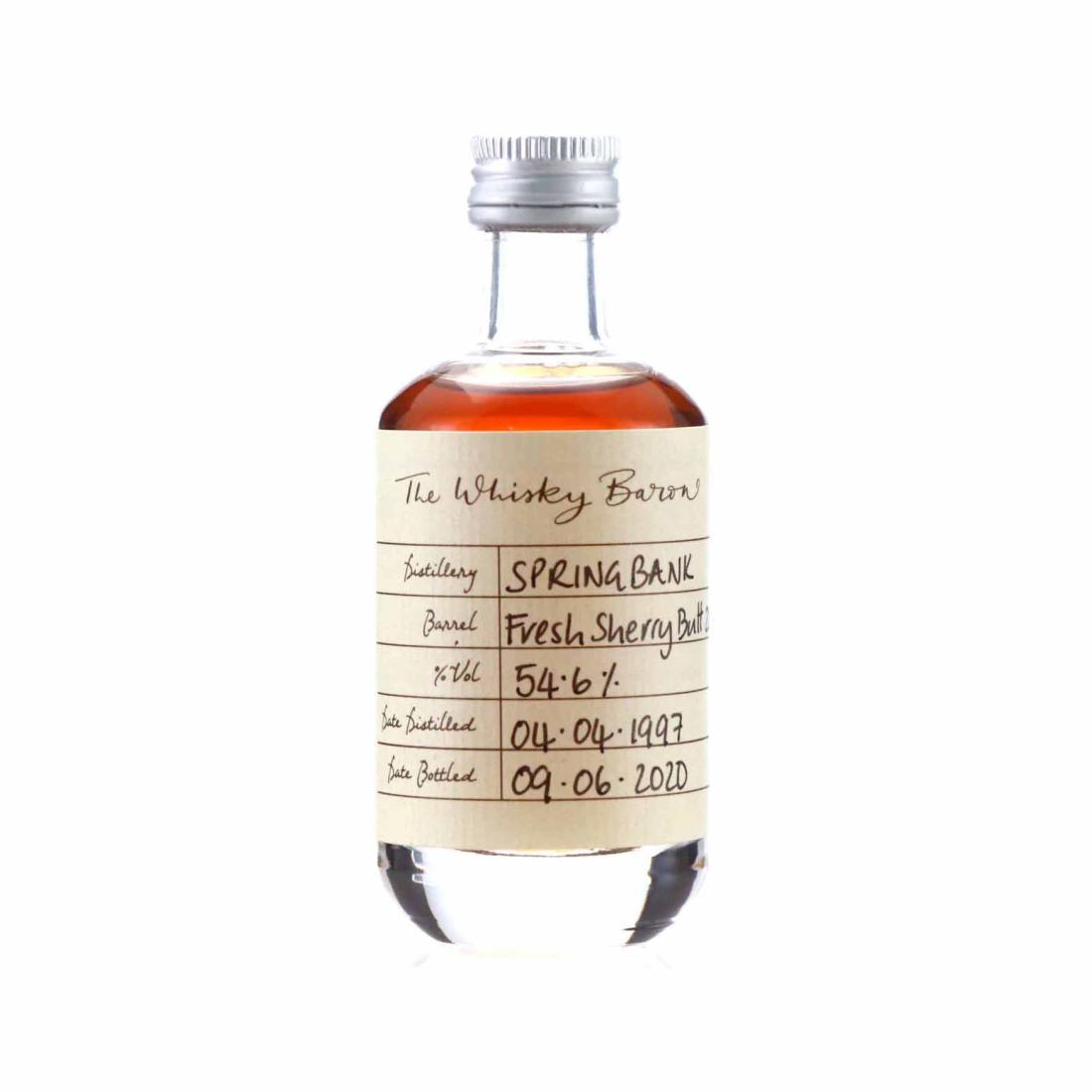 Springbank 1997 Whisky Baron 23 Year Old Miniature